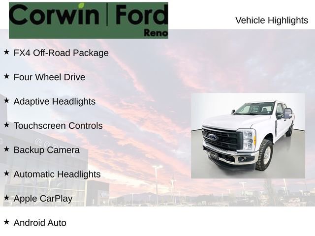 Certified 2023 Ford F250 XL w/ FX4 Off-Road Package AWD/4WD image 2