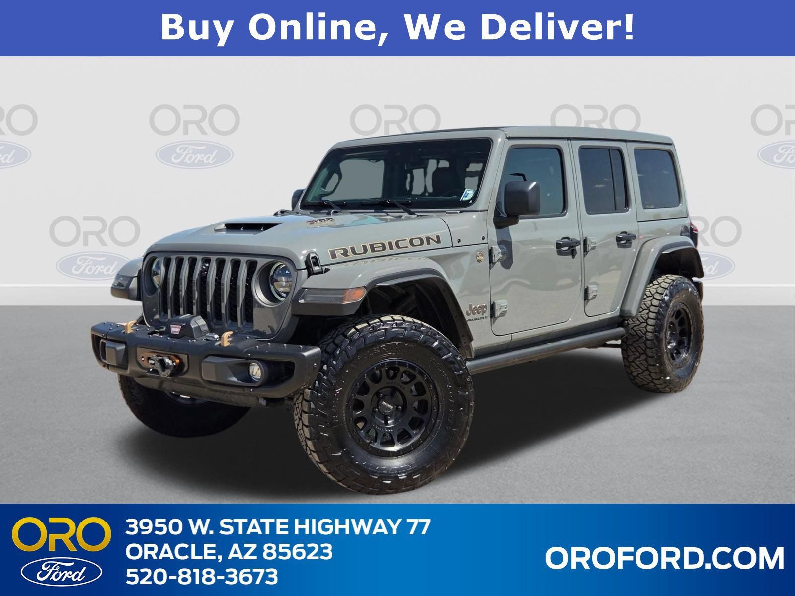 Used 2023 Jeep Wrangler Unlimited Rubicon 392 w/ Trailer Tow Package AWD/4WD image 1