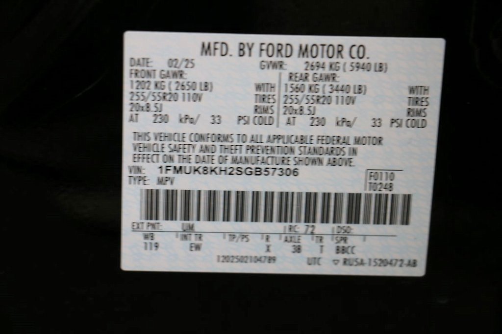 Certified 2025 Ford Explorer ST-Line image 38