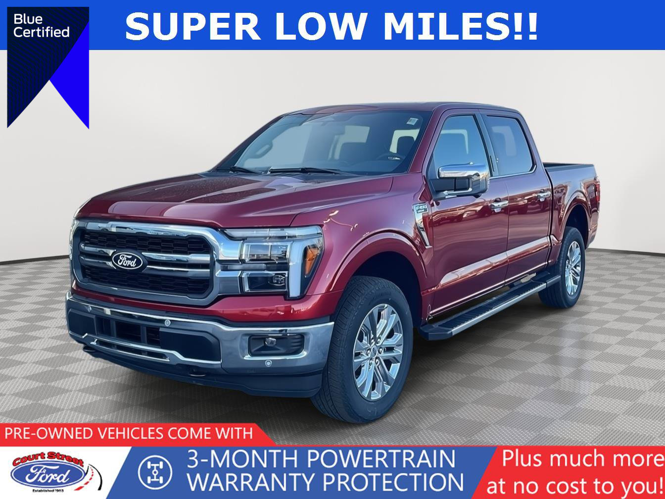 Certified 2026 Ford F150 Lariat w/ Equipment Group 501A Mid image 1