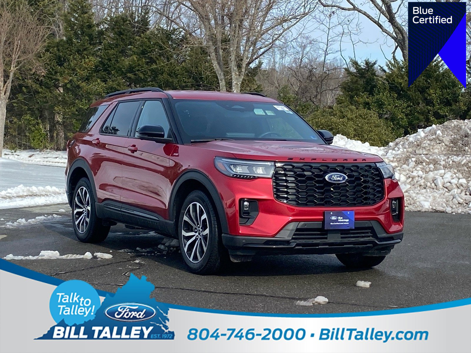 Certified 2025 Ford Explorer ST-Line image 1