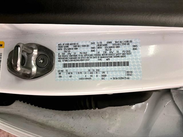 Certified 2022 Ford Escape SEL AWD/4WD image 32