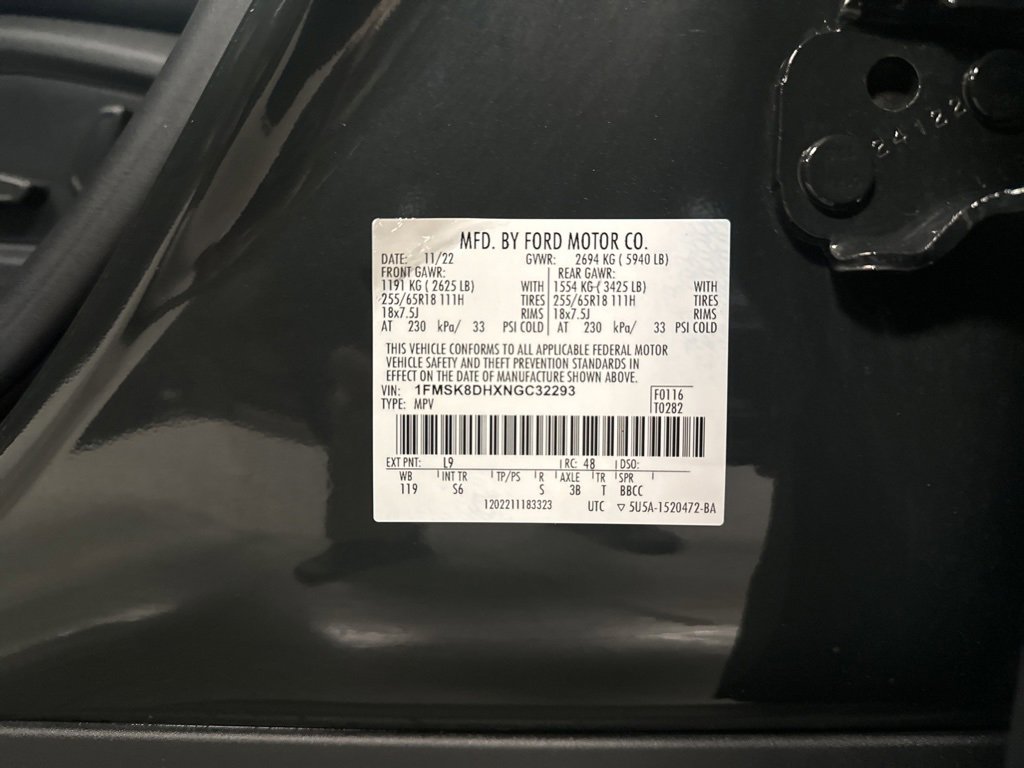 Certified 2022 Ford Explorer XLT w/ Equipment Group 202A image 19