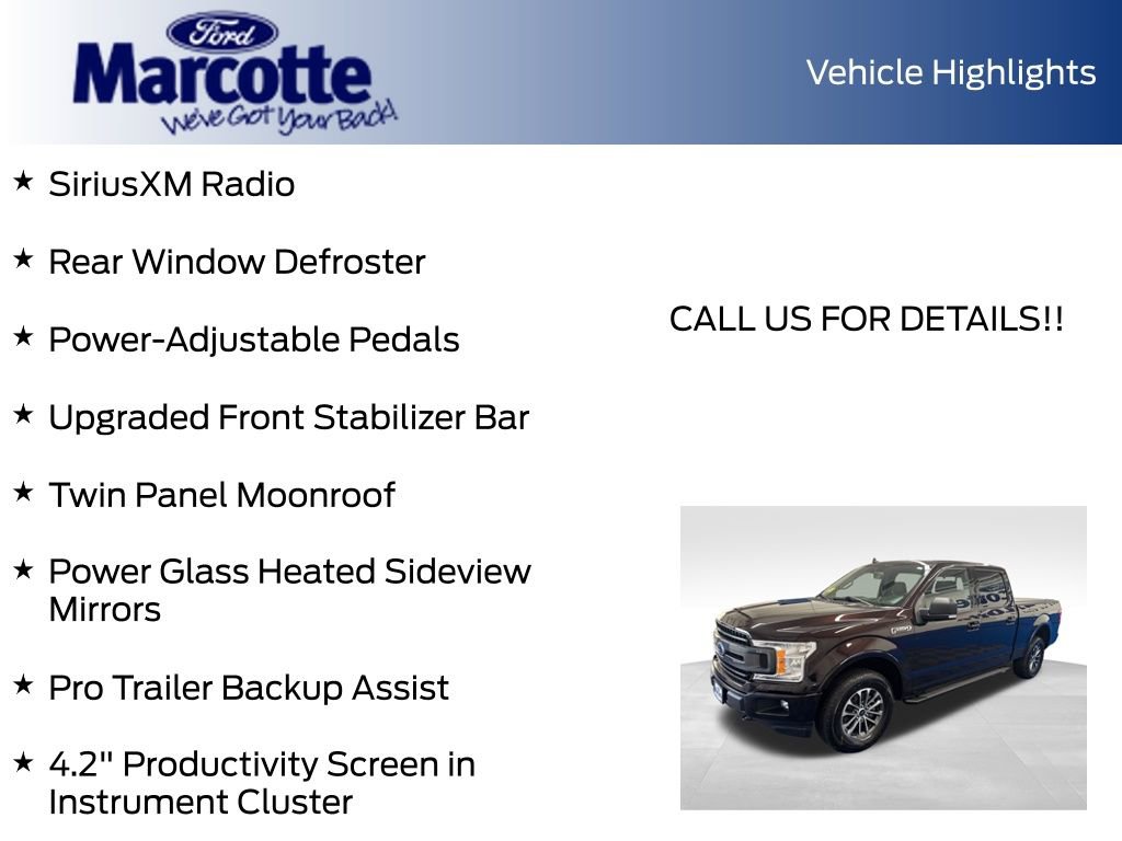 Certified 2020 Ford F150 XLT w/ Equipment Group 302A Luxury AWD/4WD image 25