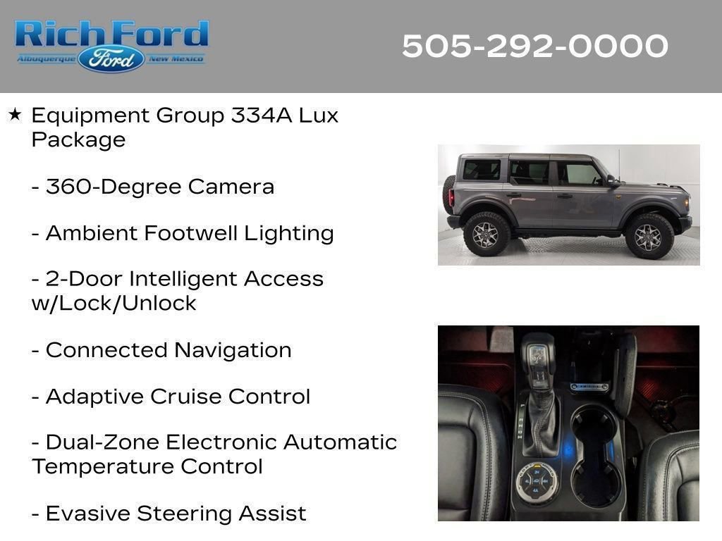 Certified 2025 Ford Bronco Badlands AWD/4WD image 29