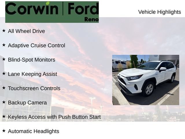 Used 2020 Toyota RAV4 LE w/ All Weather Liner Package AWD/4WD image 8