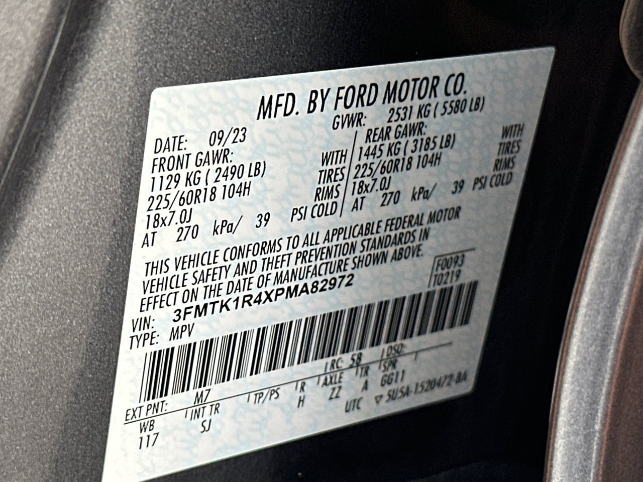 Certified 2023 Ford Mustang Mach-E Select RWD image 35