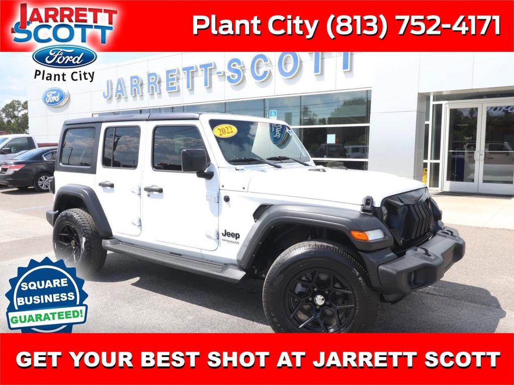 Used 2022 Jeep Wrangler Unlimited Sport AWD/4WD image 7