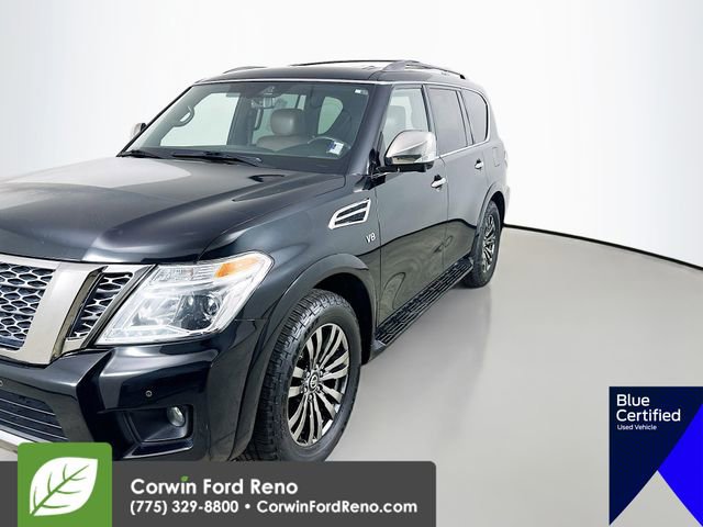 Used 2019 Nissan Armada Platinum w/ Captain's Chairs Package AWD/4WD image 4