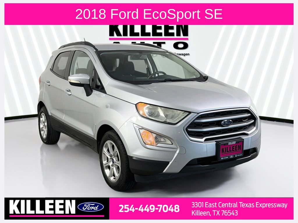 Certified 2018 Ford EcoSport SE