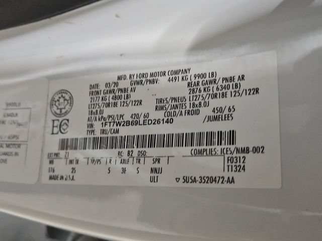 Certified 2020 Ford F250 XLT w/ FX4 Off-Road Package AWD/4WD image 41