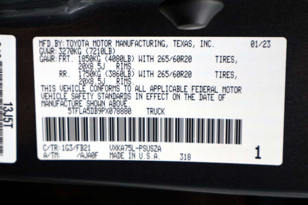 Used 2023 Toyota Tundra SR5 AWD/4WD image 40