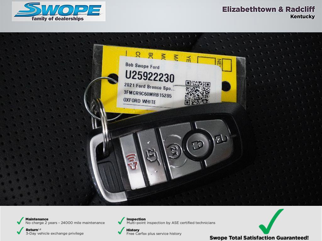 Certified 2021 Ford Bronco Sport Outer Banks w/ Outer Banks Package (96D) image 40