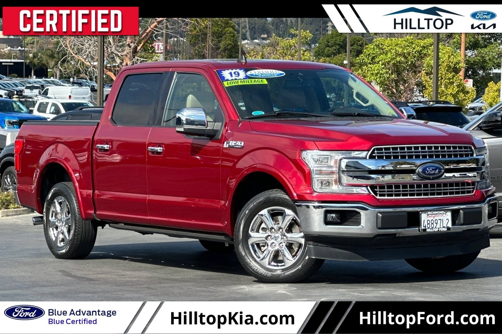 Certified 2019 Ford F150 Lariat w/ Equipment Group 502A Luxury