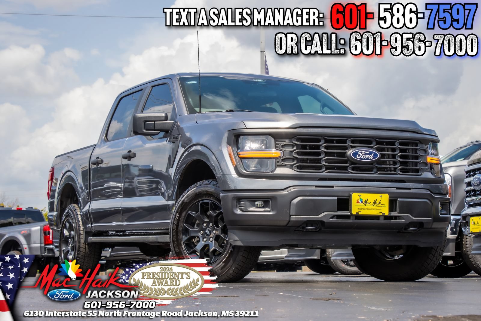 Certified 2025 Ford F150 STX w/ Equipment Group 201A FX4 AWD/4WD image 3