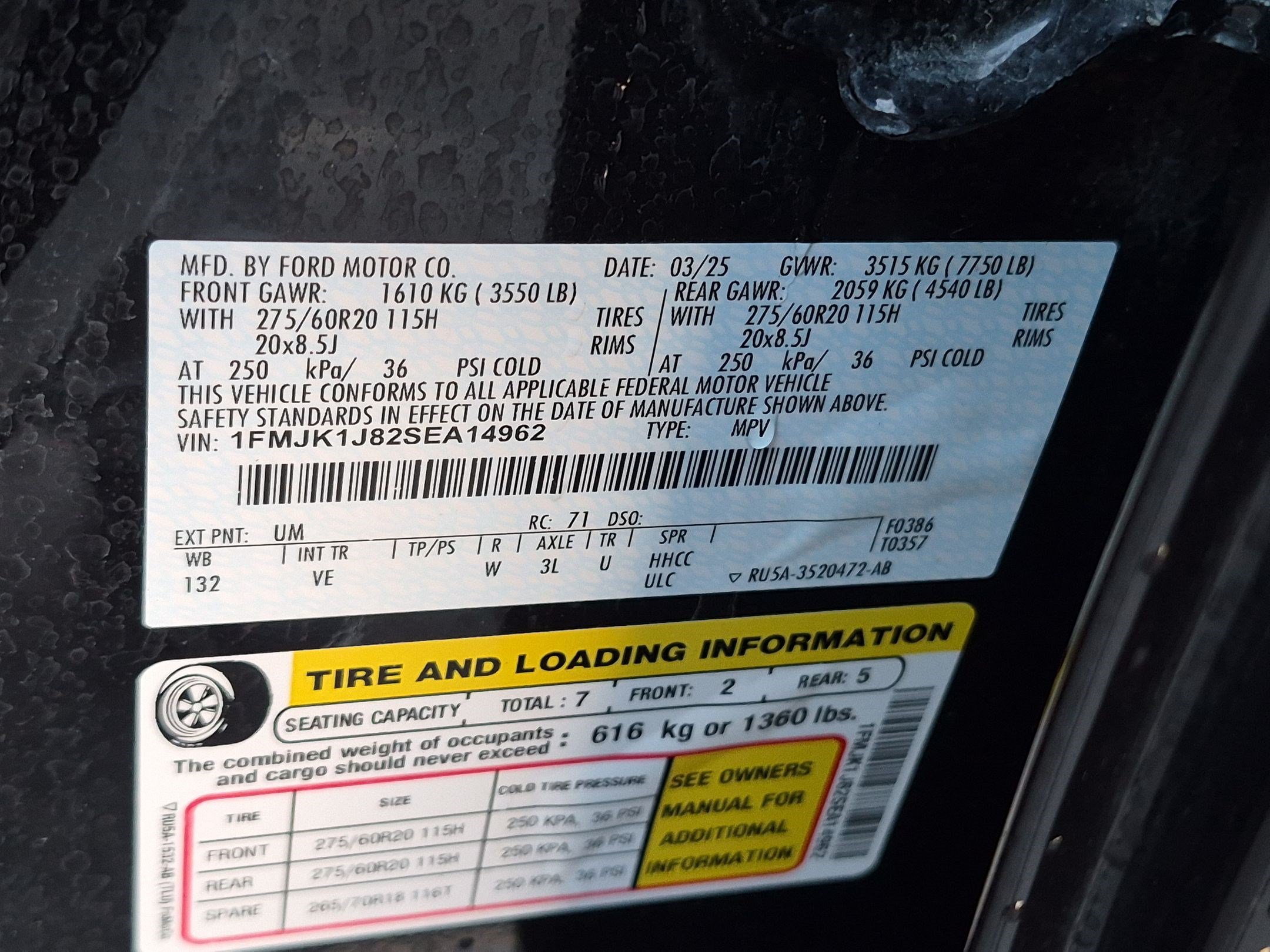 Certified 2025 Ford Expedition Max Active AWD/4WD image 38