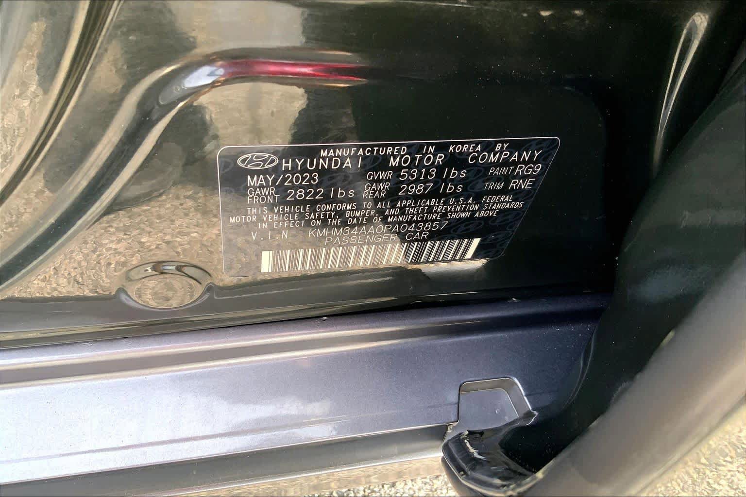 Used 2023 Hyundai Ioniq 6 SEL w/ Cargo Package RWD image 31