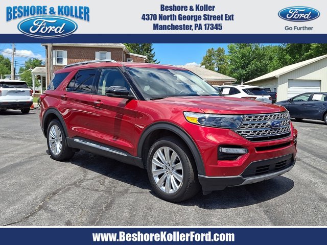 Certified 2021 Ford Explorer Limited w/ Equipment Group 301A AWD/4WD image 1