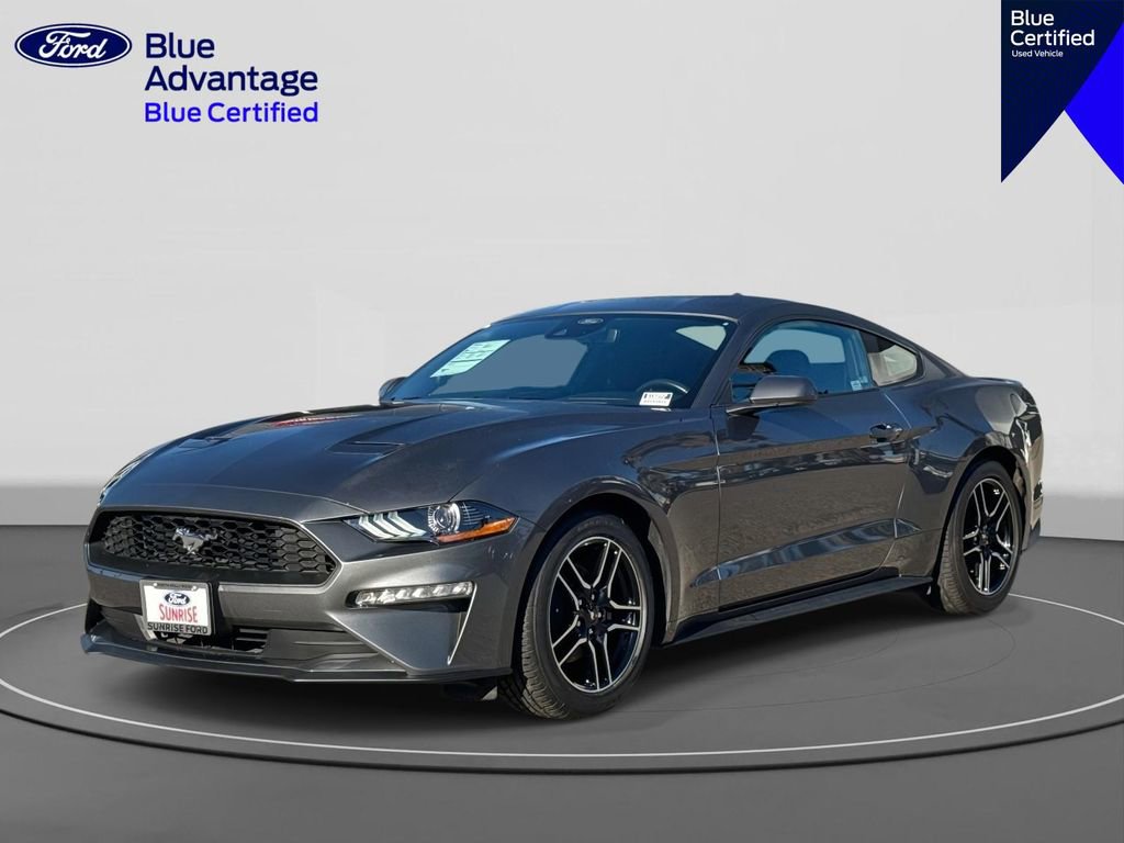 Certified 2021 Ford Mustang EcoBoost w/ Equipment Group 101A image 1