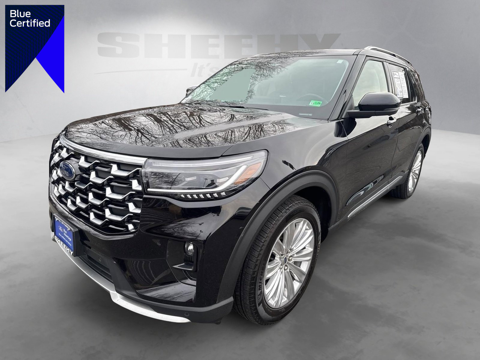 Certified 2025 Ford Explorer Platinum w/ LUX Leather Package