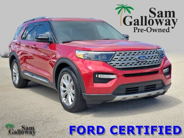 Certified 2021 Ford Explorer Limited w/ Equipment Group 301A RWD image 1