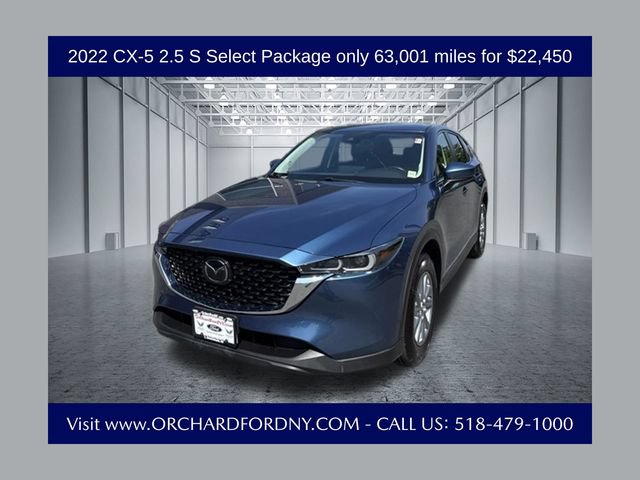 Used 2022 MAZDA CX-5 AWD 2.5 S w/ Select Package