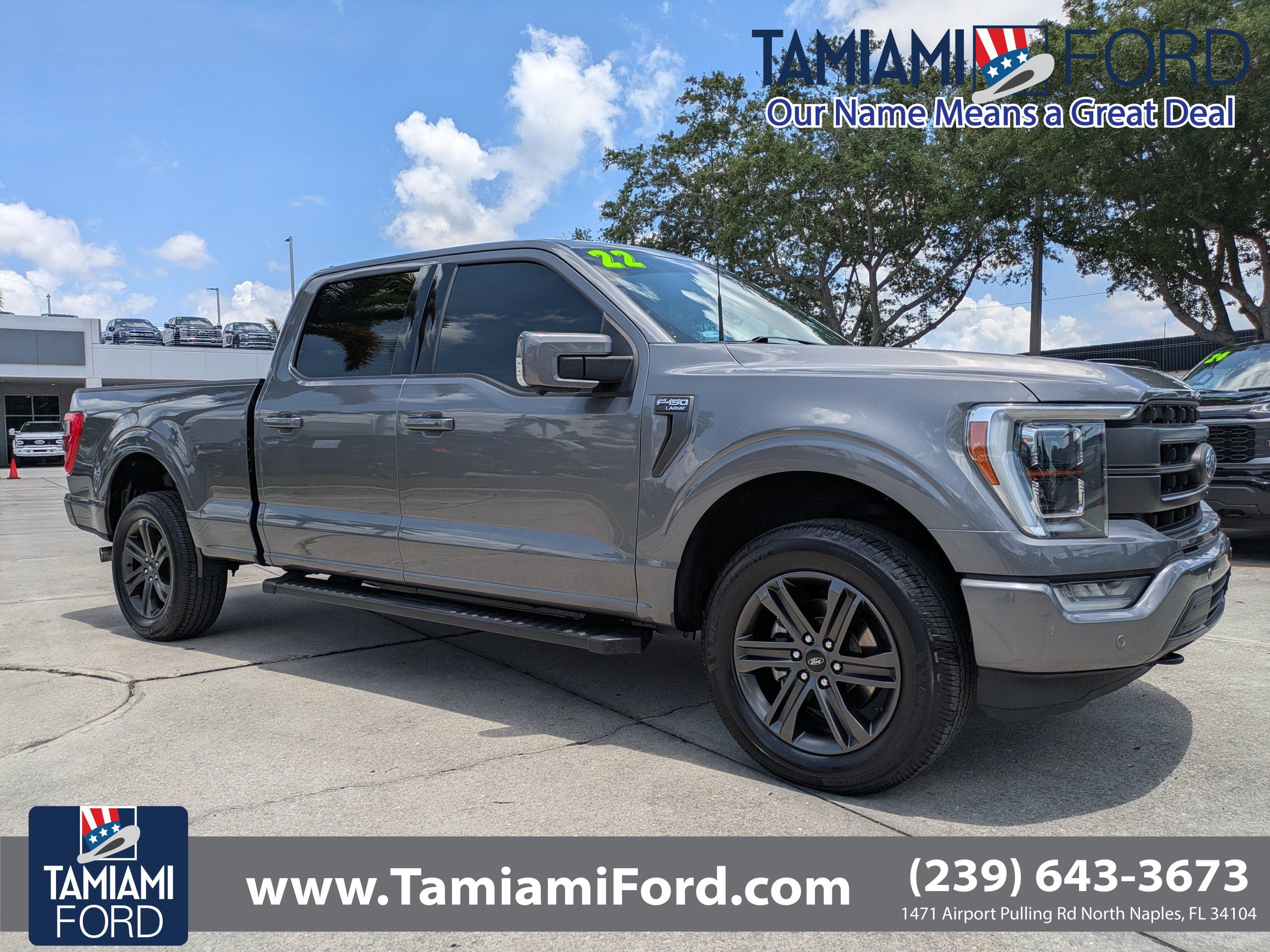 Certified 2022 Ford F150 Lariat w/ Equipment Group 502A High AWD/4WD image 1