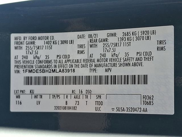 Certified 2021 Ford Bronco Big Bend image 27