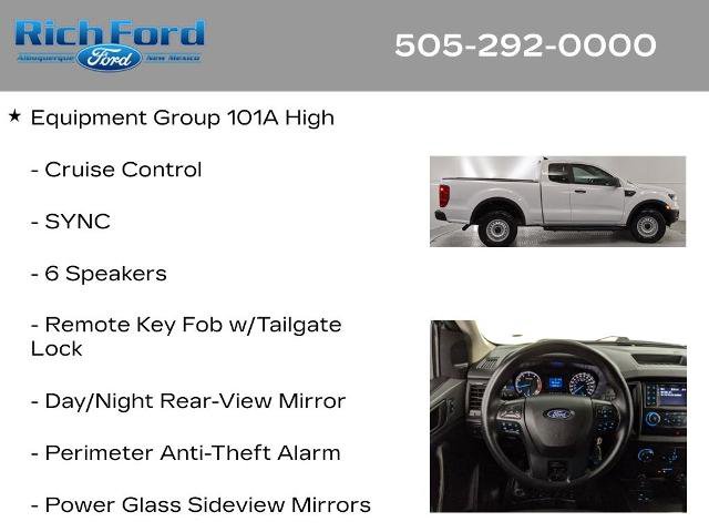 Certified 2021 Ford Ranger XL w/ Equipment Group 101A High RWD image 11