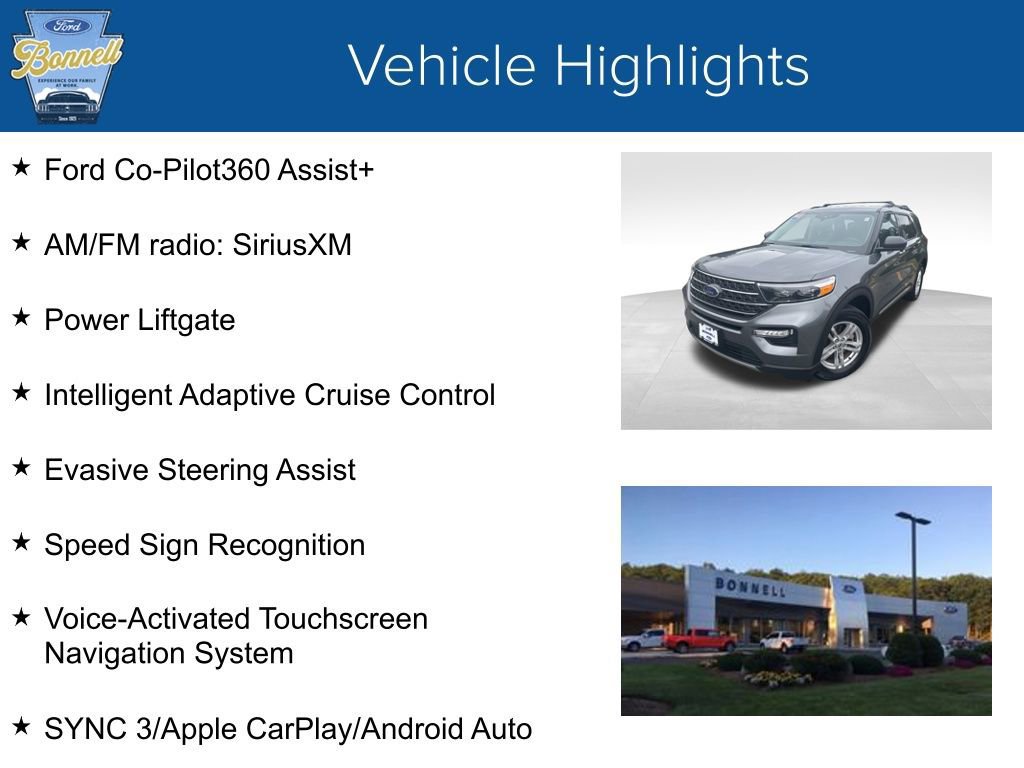 Certified 2022 Ford Explorer XLT w/ Equipment Group 202A image 9