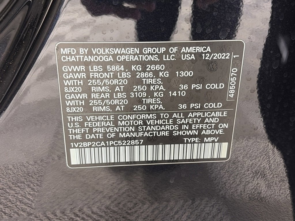 Used 2023 Volkswagen Atlas SEL image 9