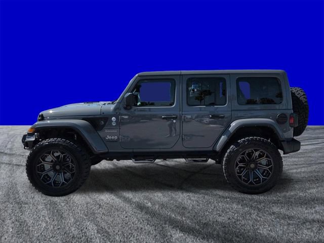 Used 2022 Jeep Wrangler Unlimited Sahara w/ Cold Weather Group AWD/4WD image 7