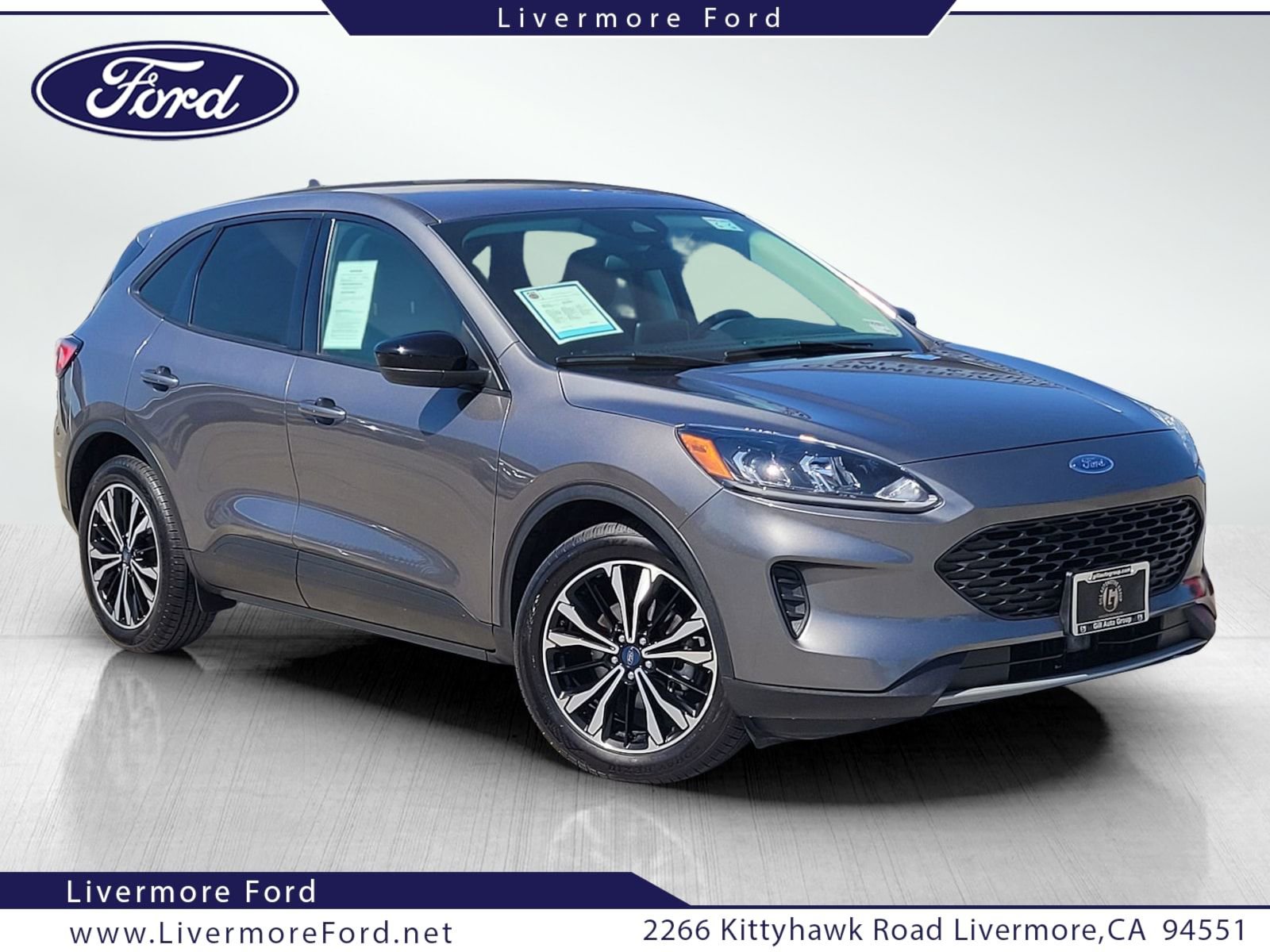 Certified 2021 Ford Escape SE w/ SE Sport Appearance Package FWD image 1