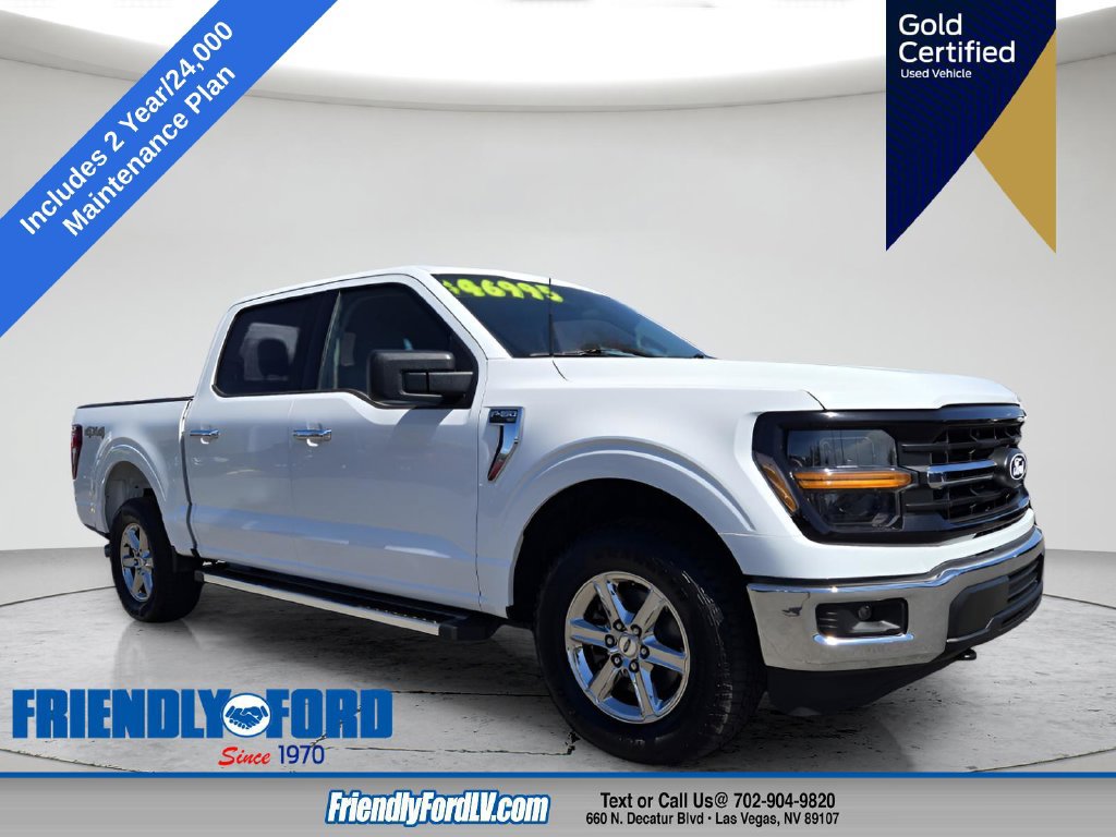 Certified 2025 Ford F150 XLT w/ Equipment Group 301A Standard