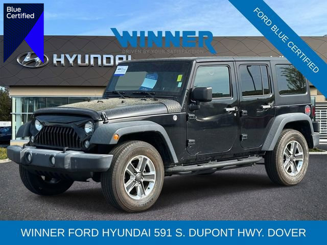 Used 2018 Jeep Wrangler Unlimited Sport w/ Connectivity Group AWD/4WD image 1