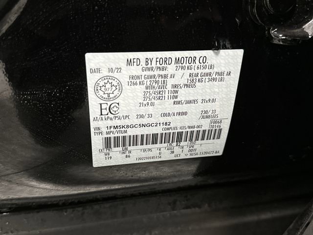 Certified 2022 Ford Explorer ST w/ ST Street Pack image 44