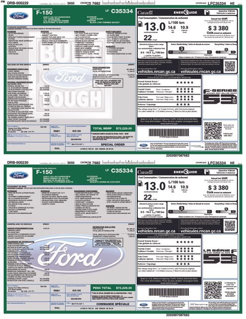Certified 2020 Ford F150 Lariat w/ Equipment Group 502A Luxury AWD/4WD image 4