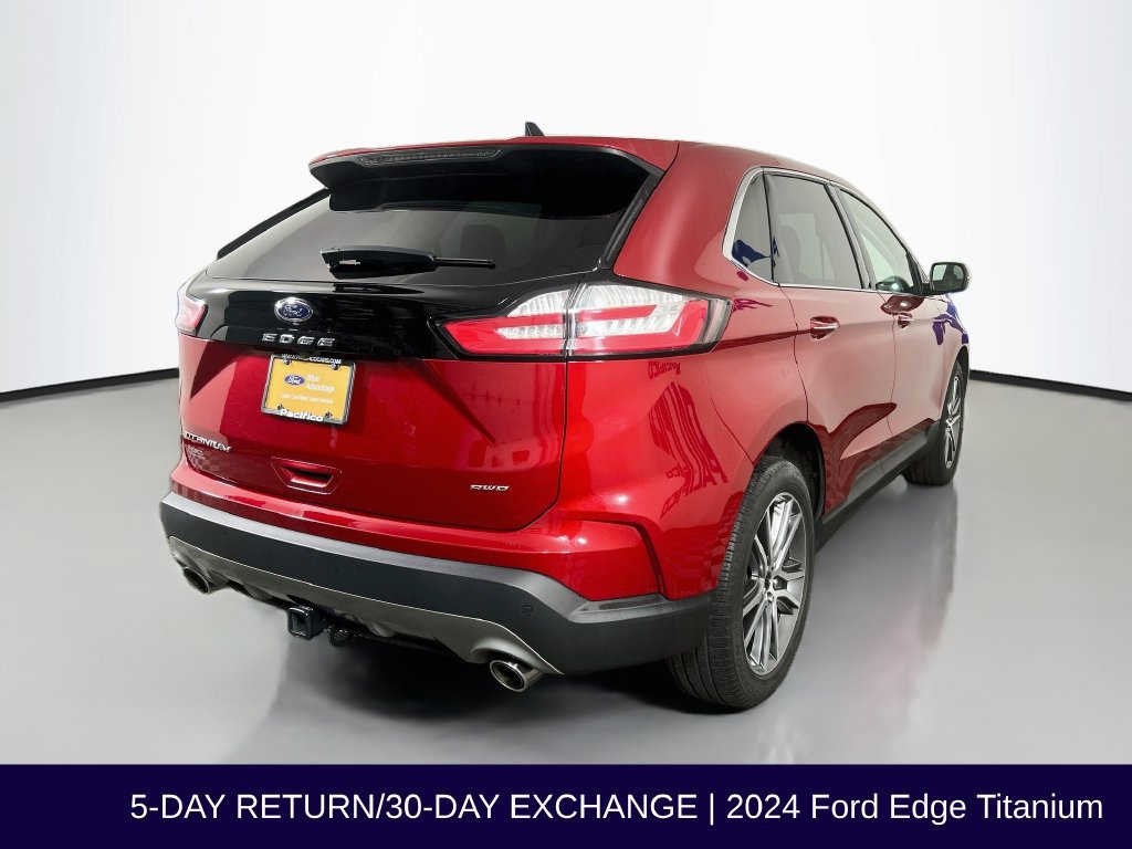 Certified 2024 Ford Edge Titanium w/ Equipment Group 301A AWD/4WD image 8