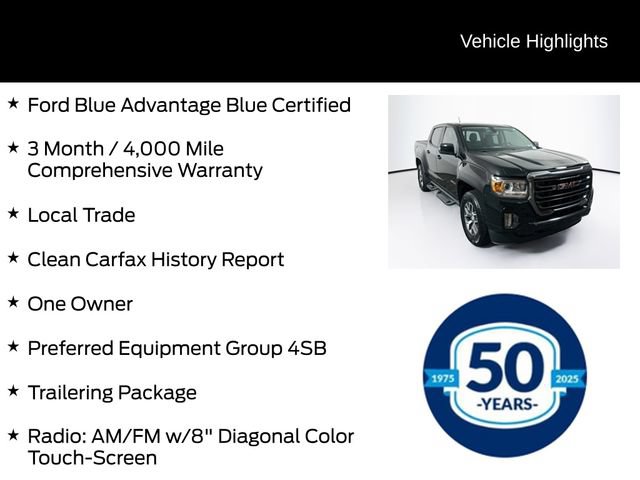 Used 2021 GMC Canyon AT4 w/ Trailering Package AWD/4WD image 6