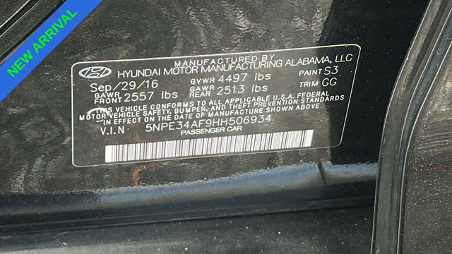 Used 2017 Hyundai Sonata Limited w/ Tech Package 03 FWD image 32