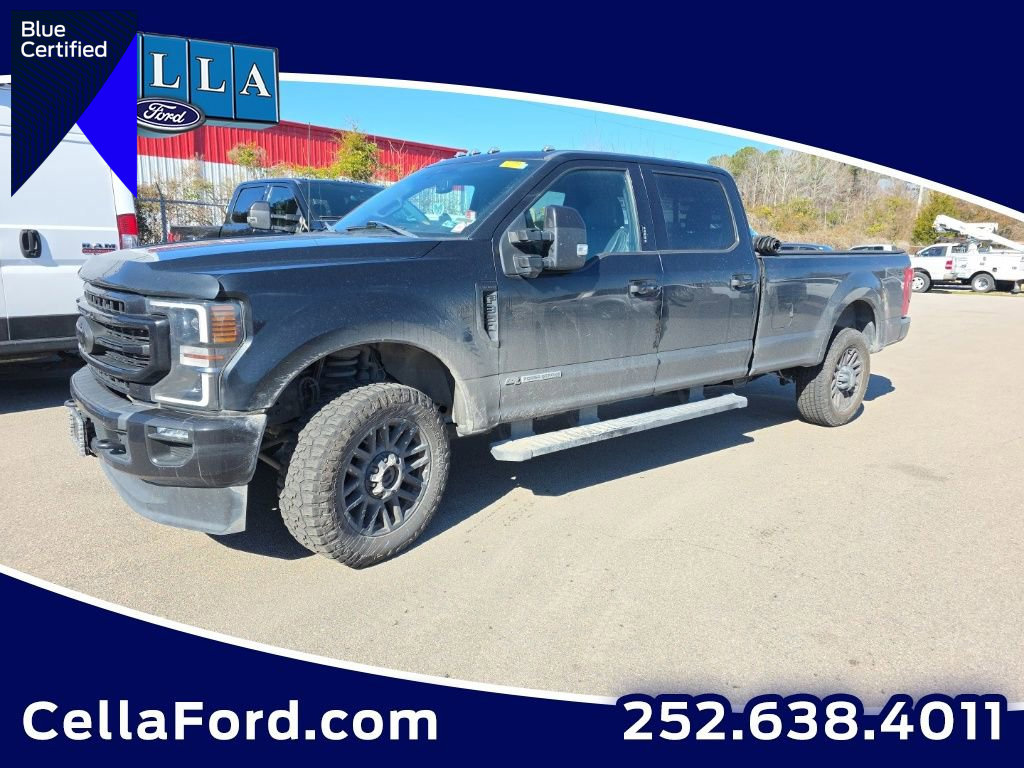 Certified 2022 Ford F350 Lariat w/ Black Appearance Package image 1
