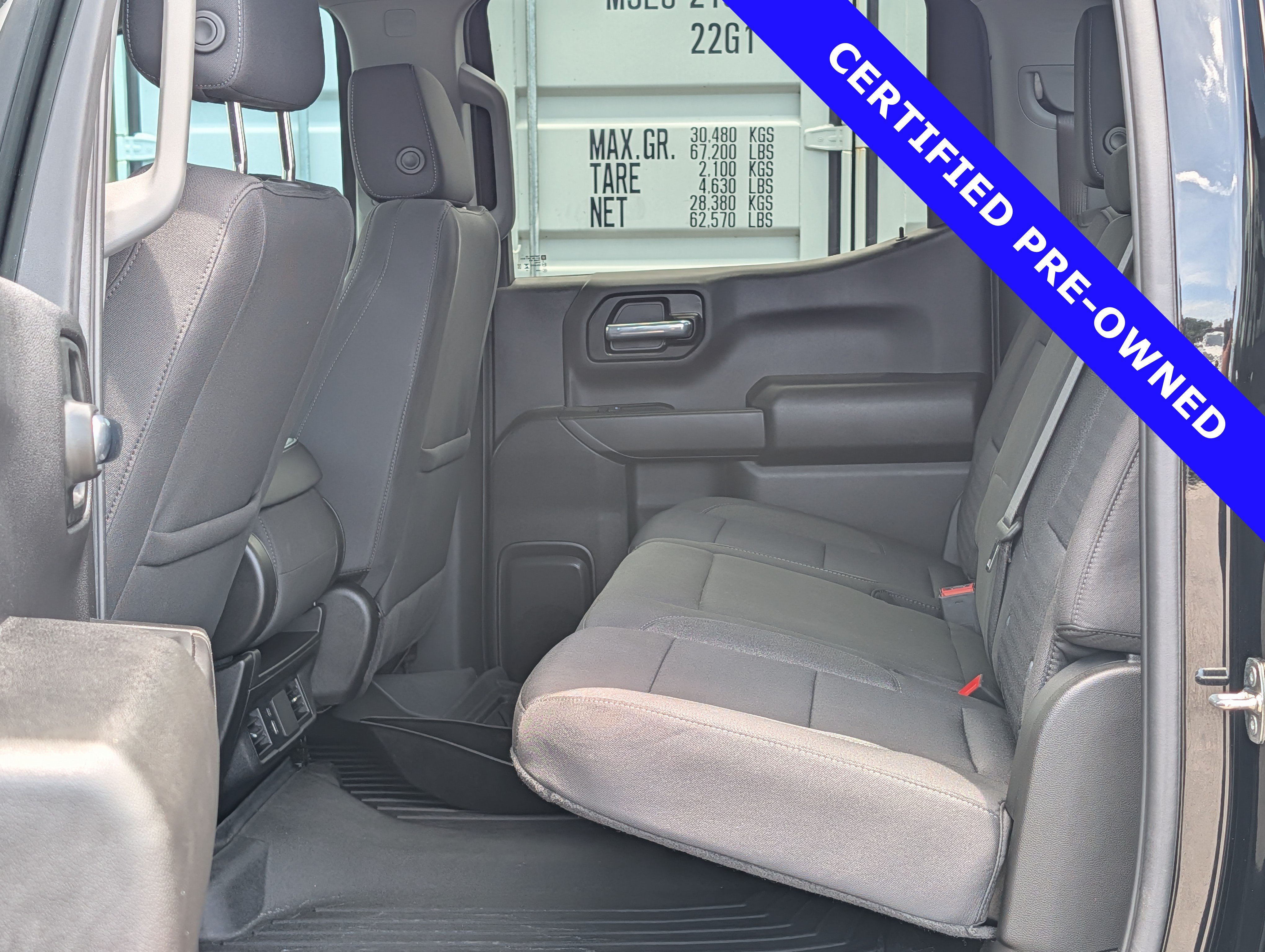 Used 2024 Chevrolet Silverado 1500 Custom w/ Turbomax Blackout Package AWD/4WD image 15