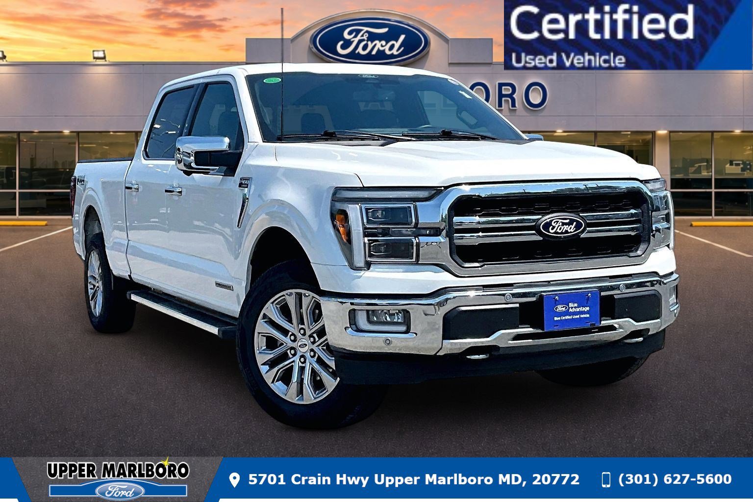 Certified 2024 Ford F150 Lariat w/ Equipment Group 502A High