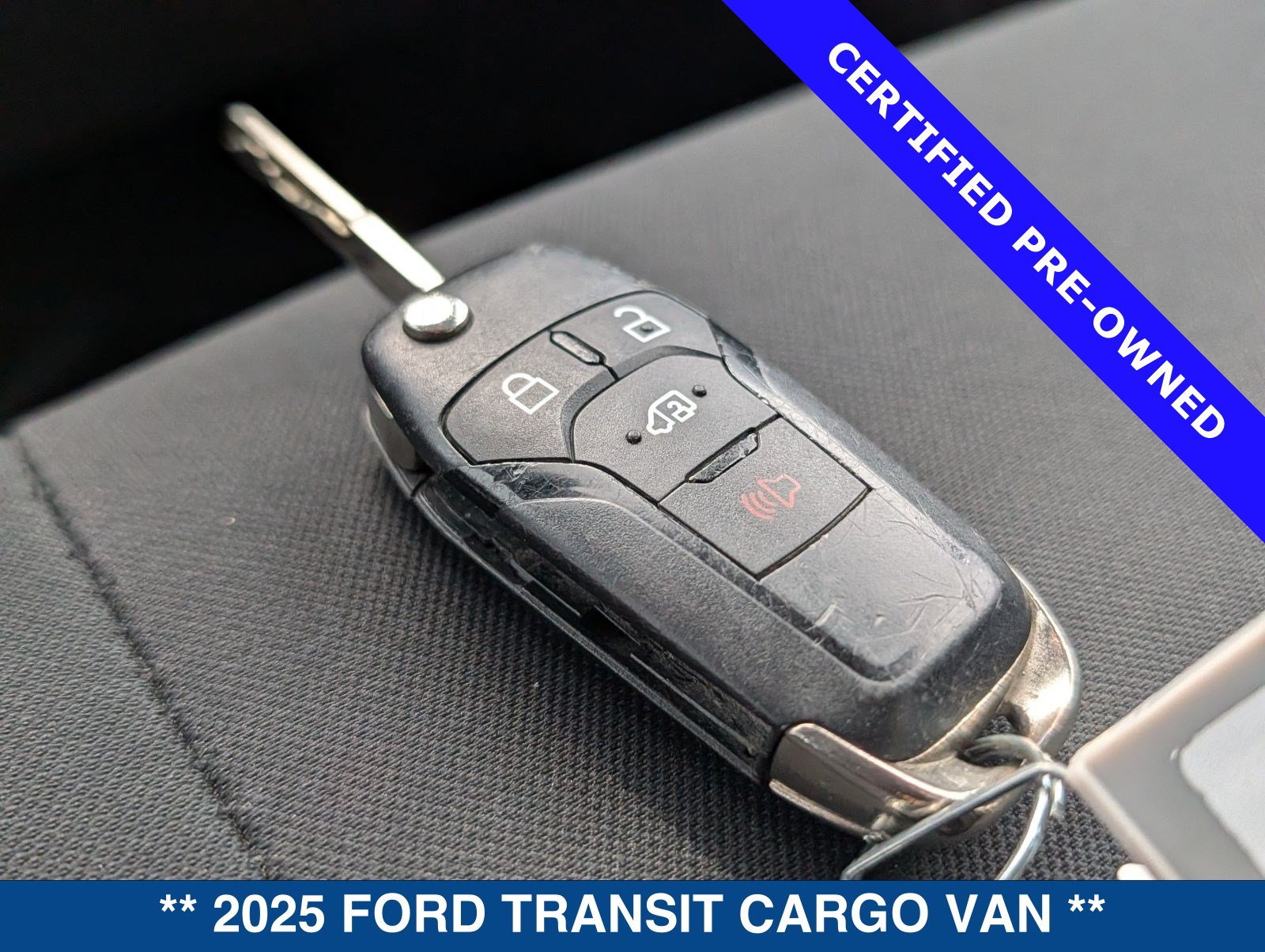 Certified 2025 Ford Transit 250 Low Roof w/ Exterior Upgrade Package RWD image 29