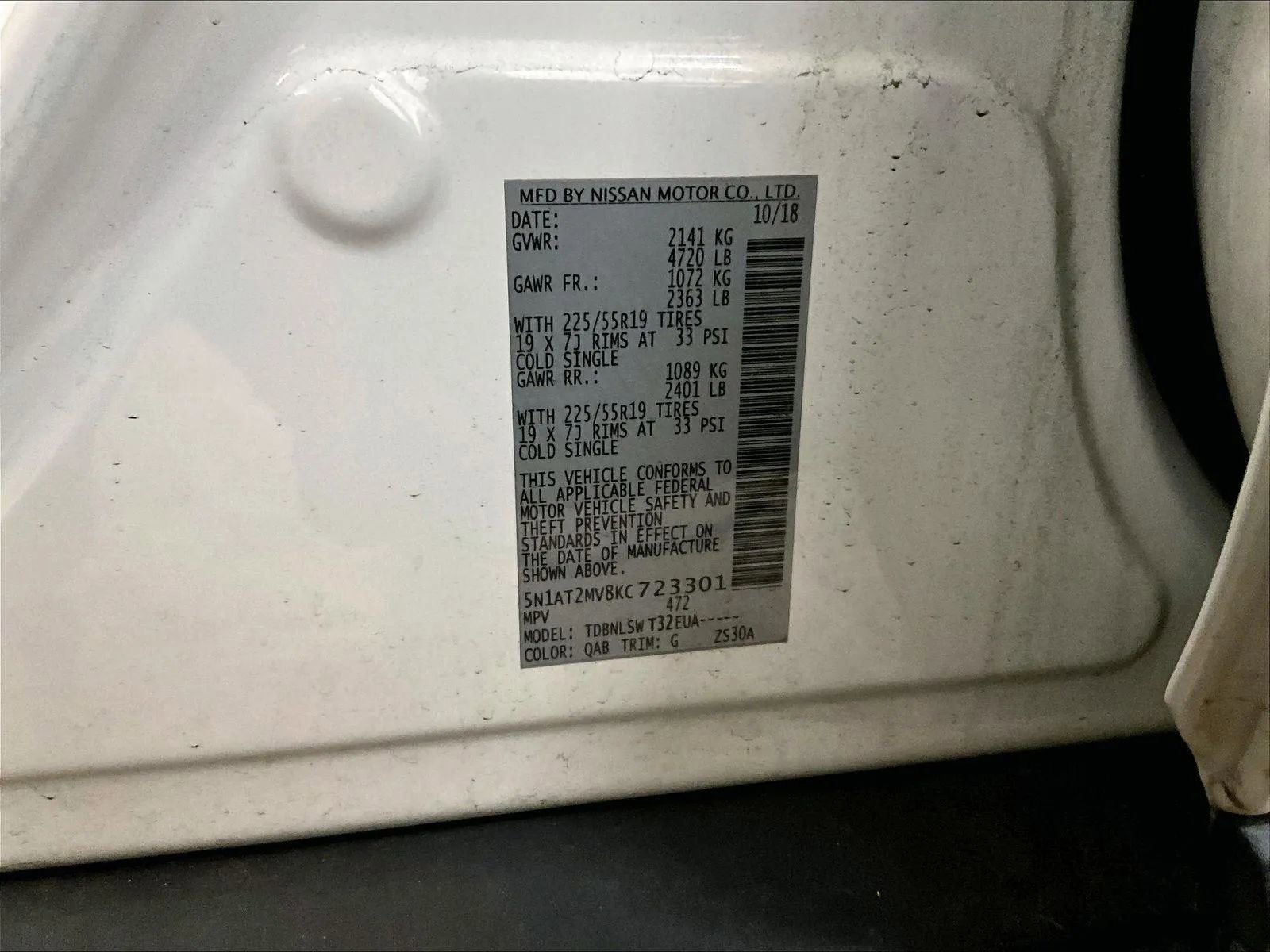 Used 2019 Nissan Rogue SL w/ Premium Package AWD/4WD image 32