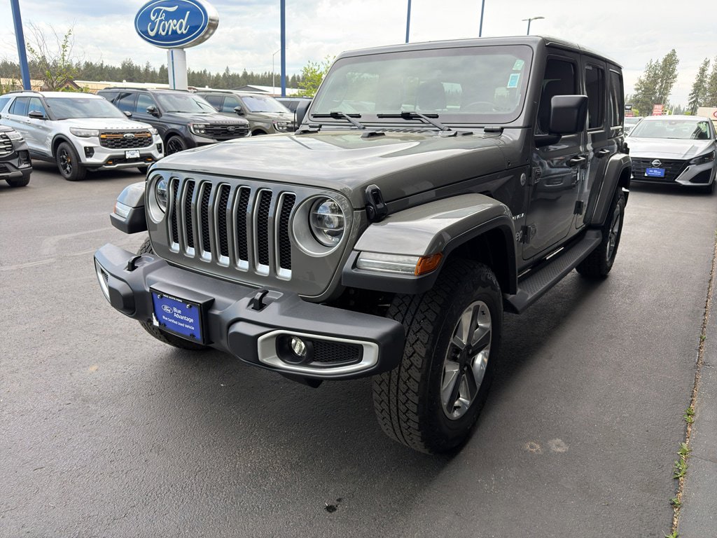 Used 2020 Jeep Wrangler Unlimited Sahara AWD/4WD image 3