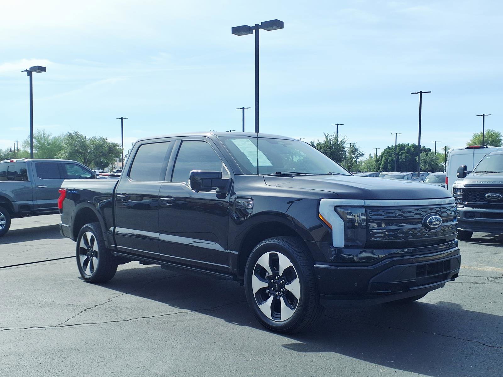 Certified 2023 Ford F150 Lightning Platinum AWD/4WD image 8