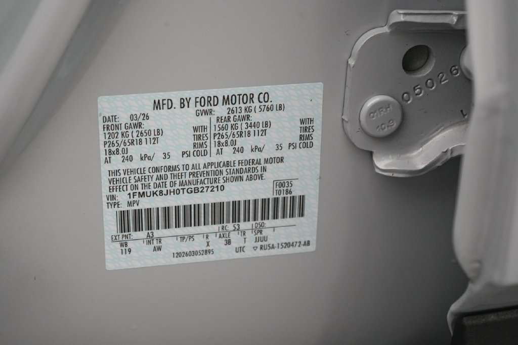 Certified 2026 Ford Explorer Tremor AWD/4WD image 41