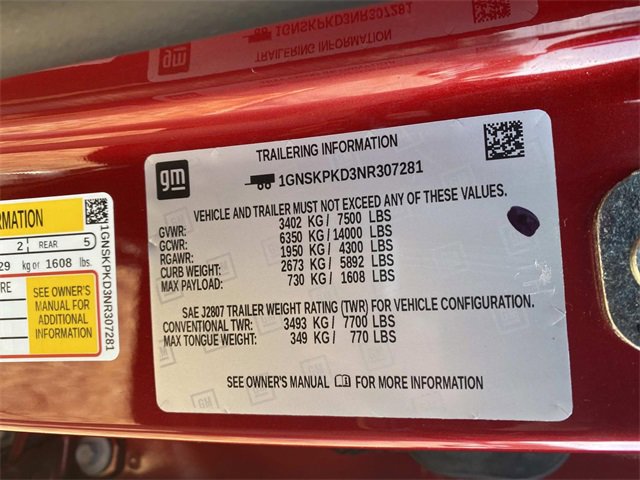 Used 2022 Chevrolet Tahoe Z71 w/ Luxury Package image 22