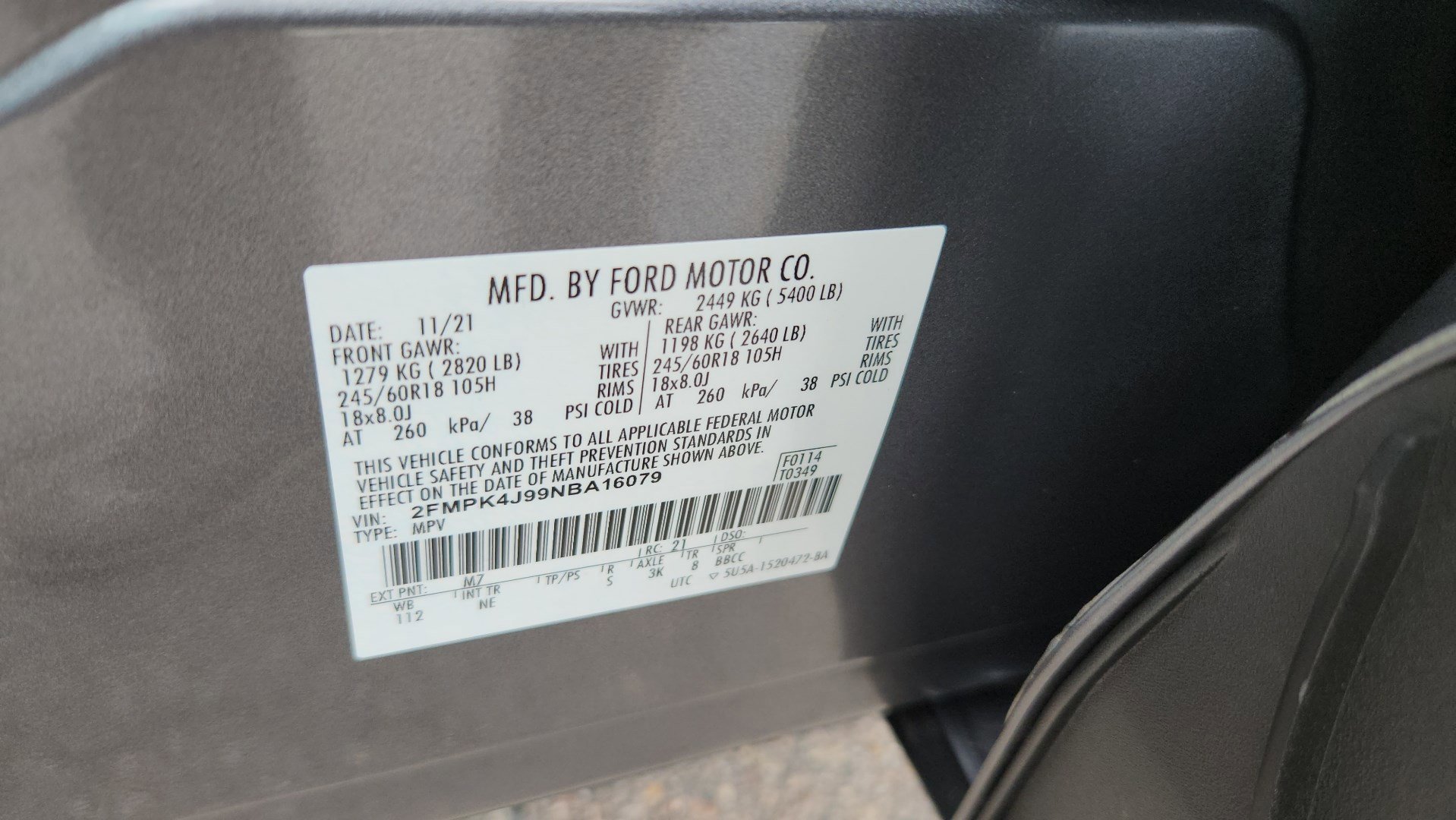 Certified 2022 Ford Edge SEL w/ Sport Appearance Package AWD/4WD image 22